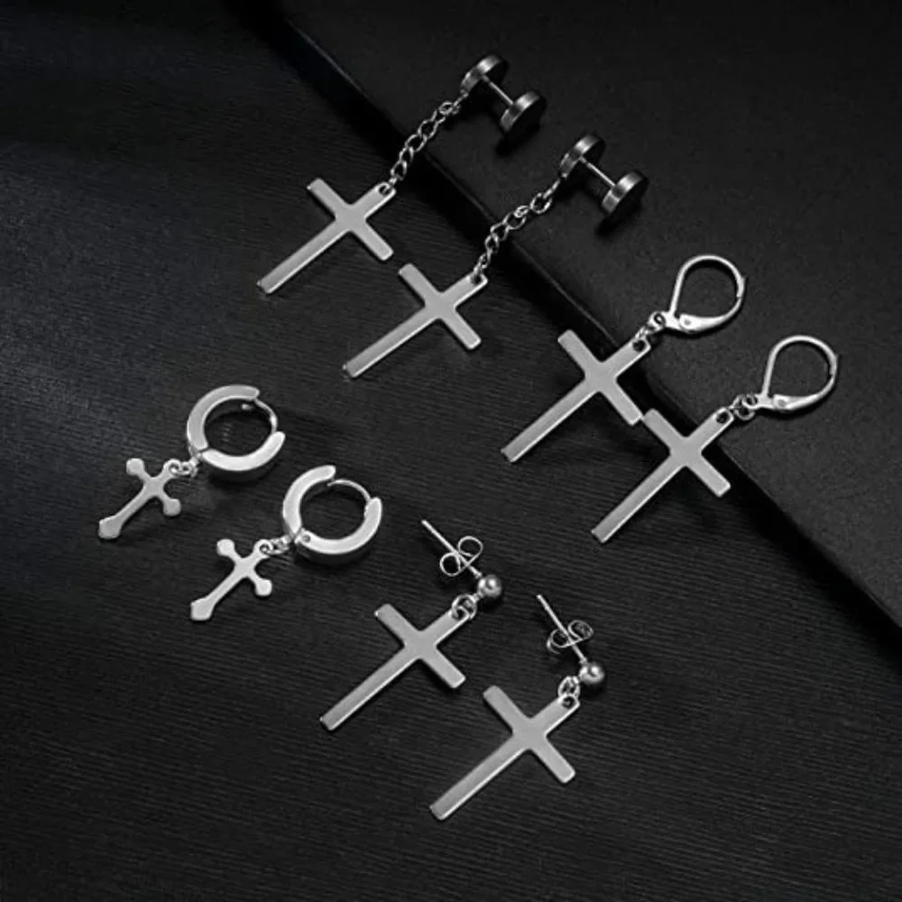 Stainless Steel Hoop Earrings